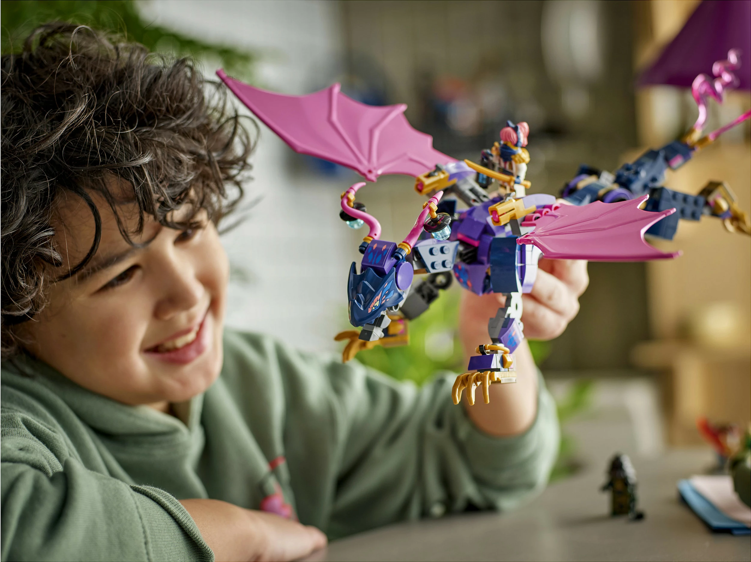 Set ndërtimi LEGO NINJAGO 71842 Rontu Master Dragon, 381 copë, 7+, shumëngjyrësh