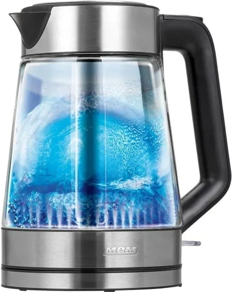 Ibrik elektrik MPM MCZ-122, 1.7 L, 2200 W, Inox, i zi
