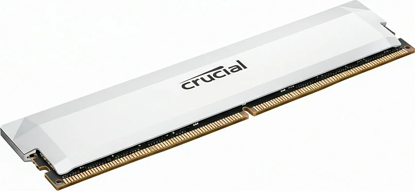 RAM Memorje Crucial Pro OC 16GB DIMM 6400MHz, OEM/Tray, e bardhë