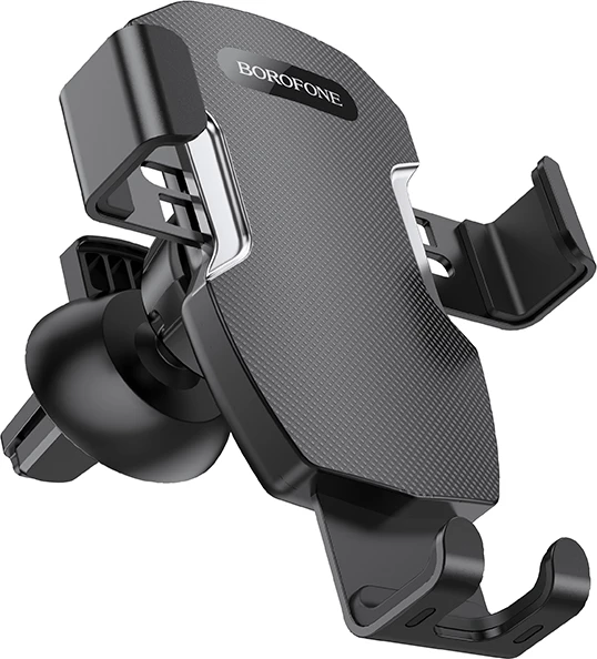 Mbajtës celulari për veturë BOROFONE BH55 Fenix, gravity, për ventilim, 4.5\"-6.7\", i zi