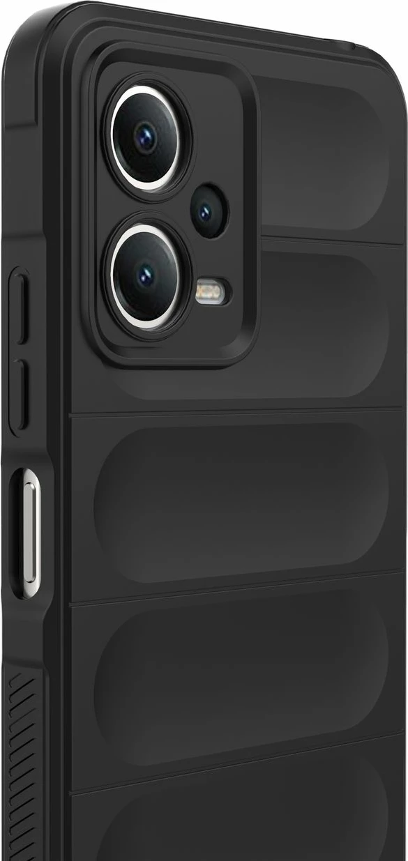 Mbështjellës Hurtel Magic Shield Case për Xiaomi Redmi Note 12 5G / Poco X5 5G, i zi