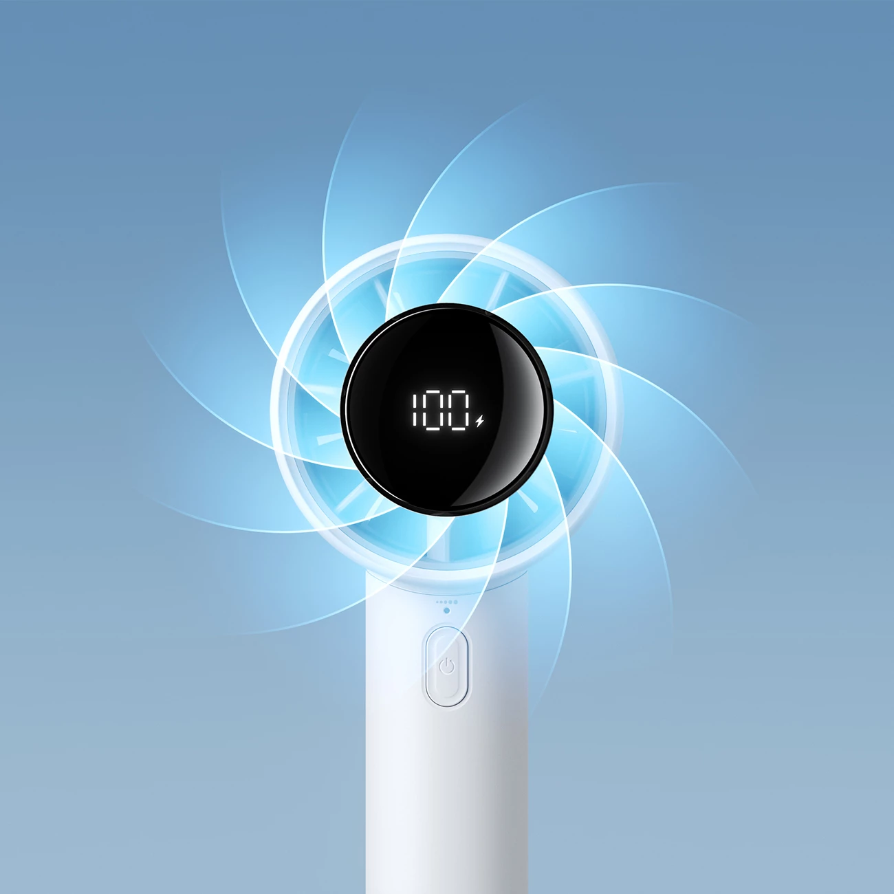 Ventilator dore Jisulife Handheld Fan 10S 5000mAh USB-C, gri