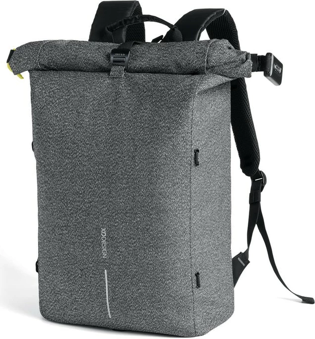 Çantë shpine, XD DESIGN, p705.642, 27L, për laptop 15.6 inç, prerje-rezistente me xhepë RFID, gri