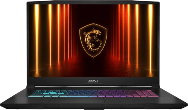 Laptop MSI Katana 17 HX 9S7-17L791-258, i7-14650HX, 32GB DDR5, 1TB NVMe, 17.3\" QHD IPS 240Hz, RTX 5070 8GB, Wi‑Fi 6E, i zi
