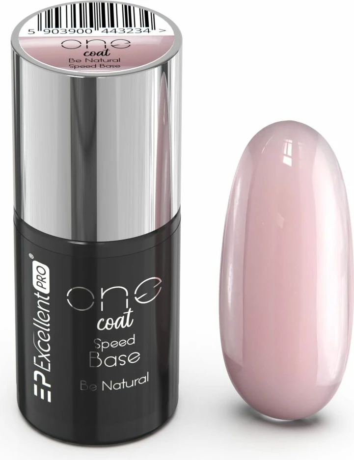 Bazë për thonj për femra Excellent PRO One Coat Speed Base Hybrid Covering Base Be Natural, 7g