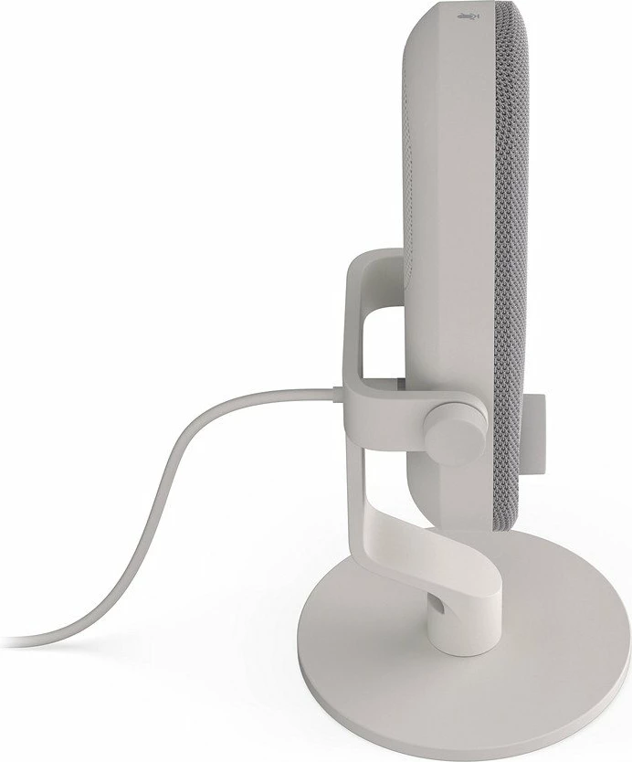 Mikrofon USB Krux Pin KRXC019, kardioid, dalje 3.5mm për monitorim, USB-C me adaptor USB-A, i bardhë