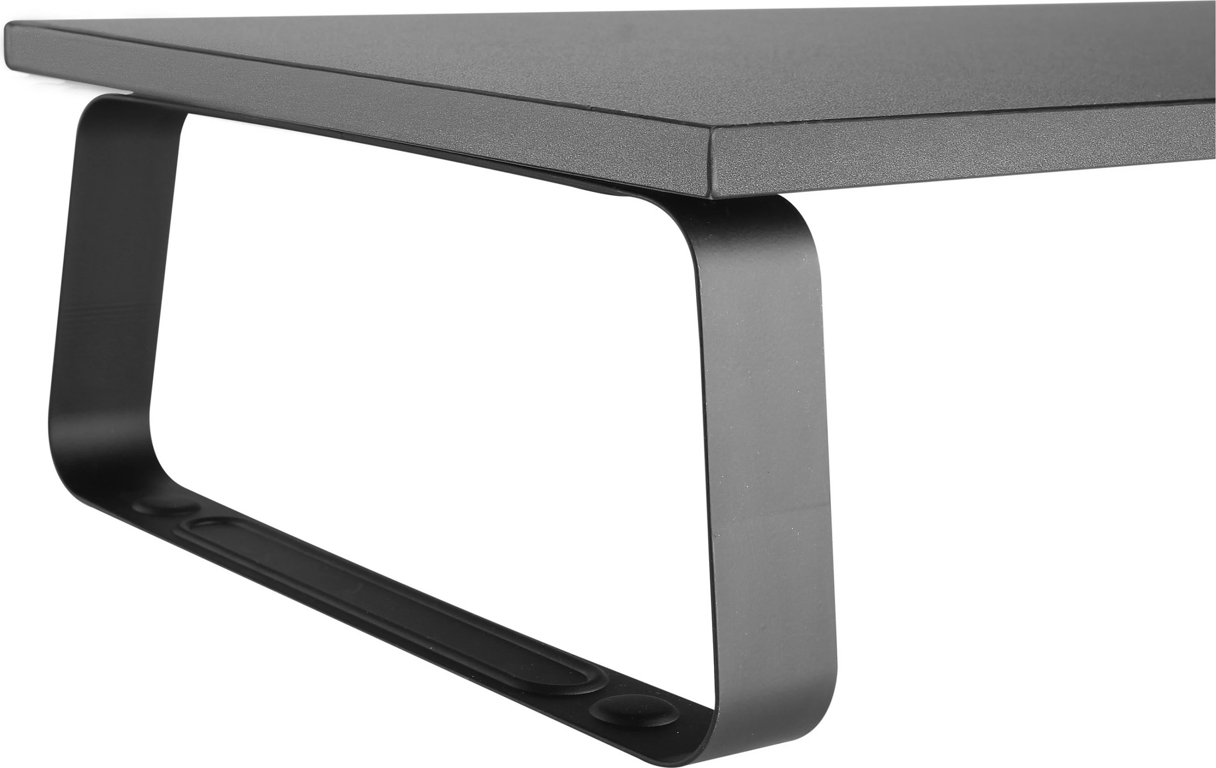 Ngritës monitori EQUIP, 20 kg, çelik, 260x600x120 mm, i zi