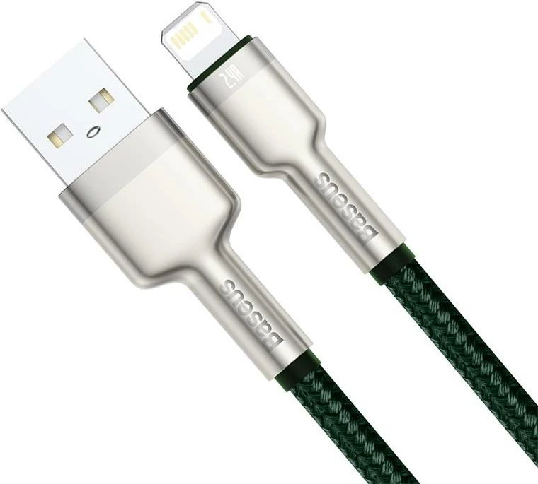 Kabllo USB në Lightning Baseus CALJK-B06, 2m, e gjelbër