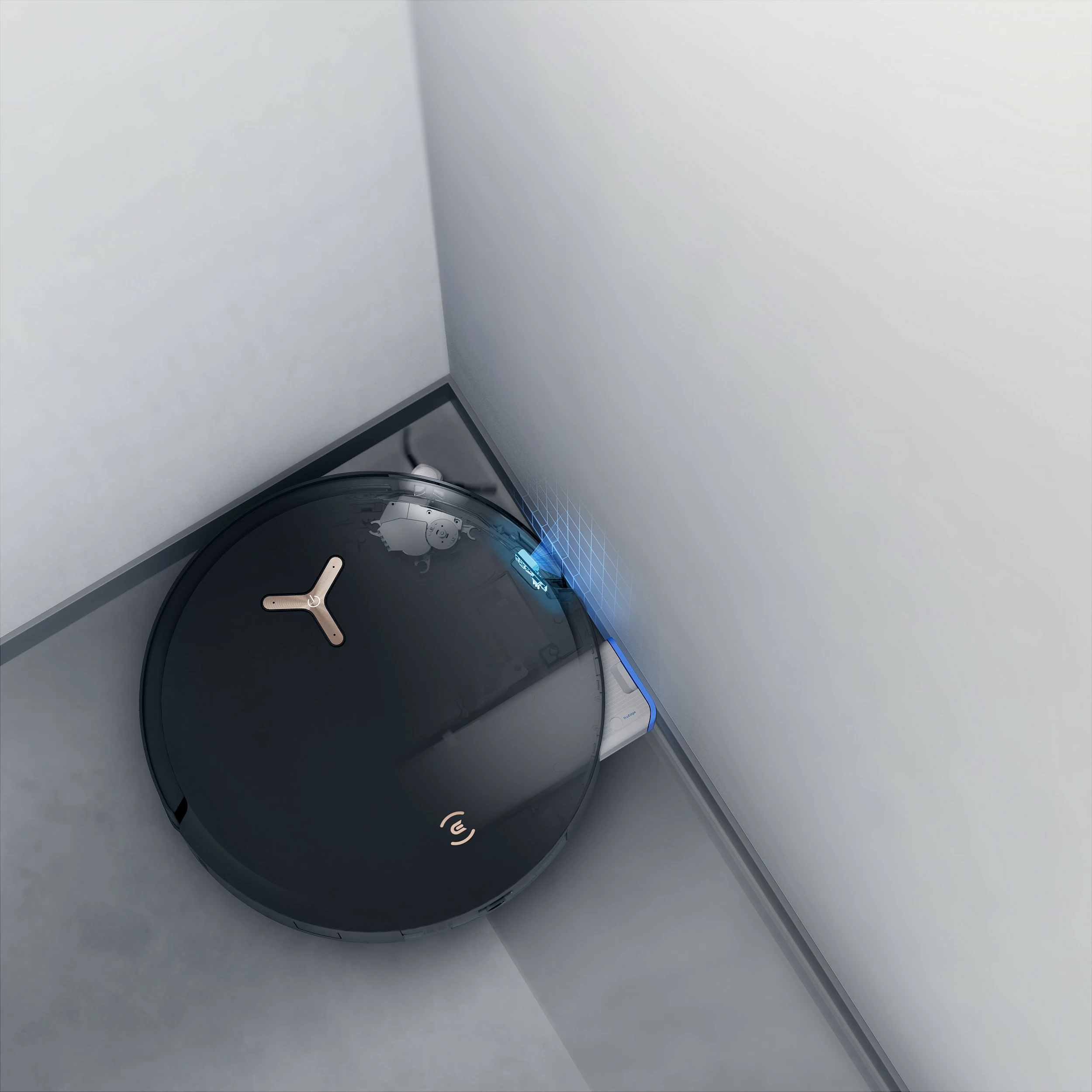 Robot fshesë ECOVACS Deebot X8 Pro Omni, 6400mAh, Wi‑Fi, me larje dhe stacion me qese pluhuri, i zi
