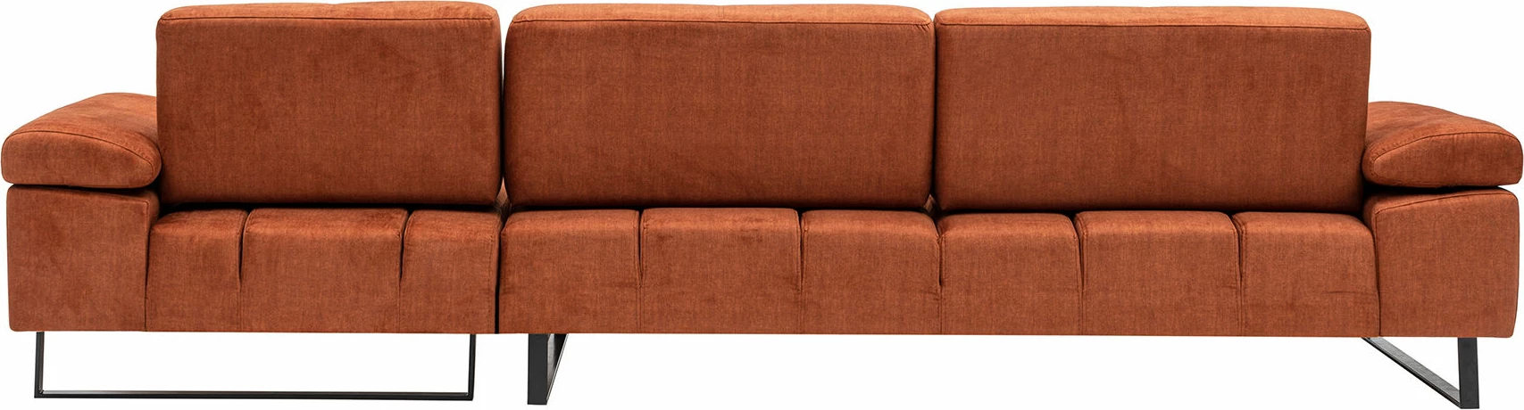 Këndore Atelier del Sofa Mustang Small, e djathtë, portokalli