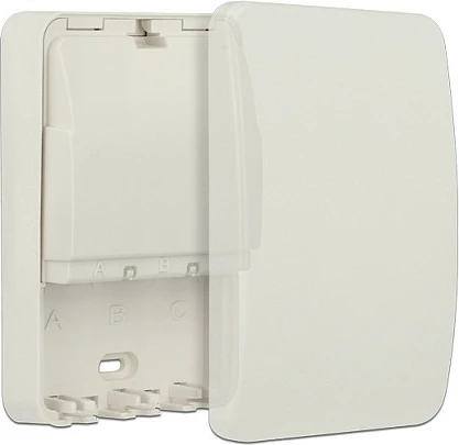 Kuti lidhëse DeLOCK 86262, 3x Keystone, 82 x 120 x 31 mm, e bardhë