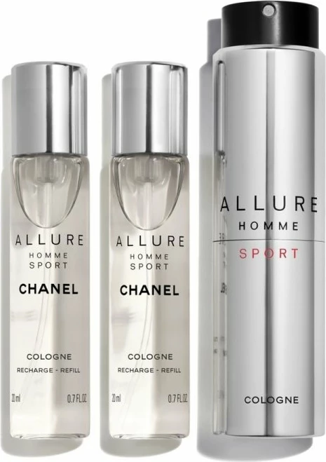 Eau de Cologne për meshkuj Chanel Allure Homme Sport set 3x20ml