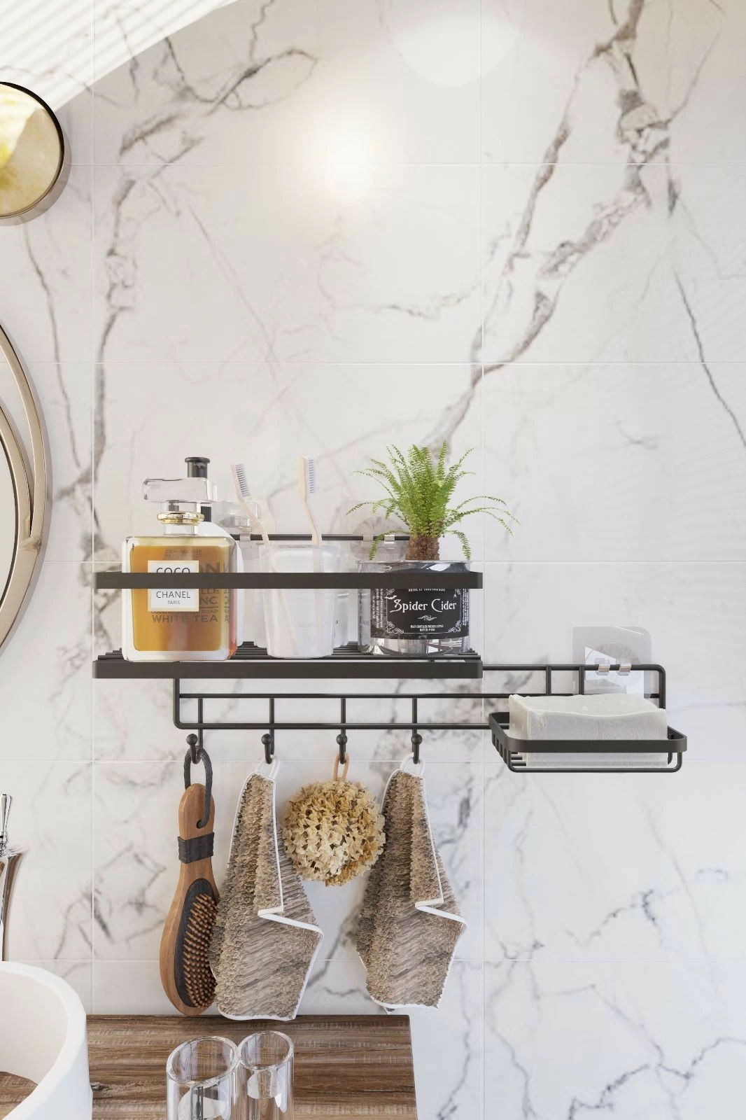 Organizues kuzhine Hermia, SY303-B, metal i zi