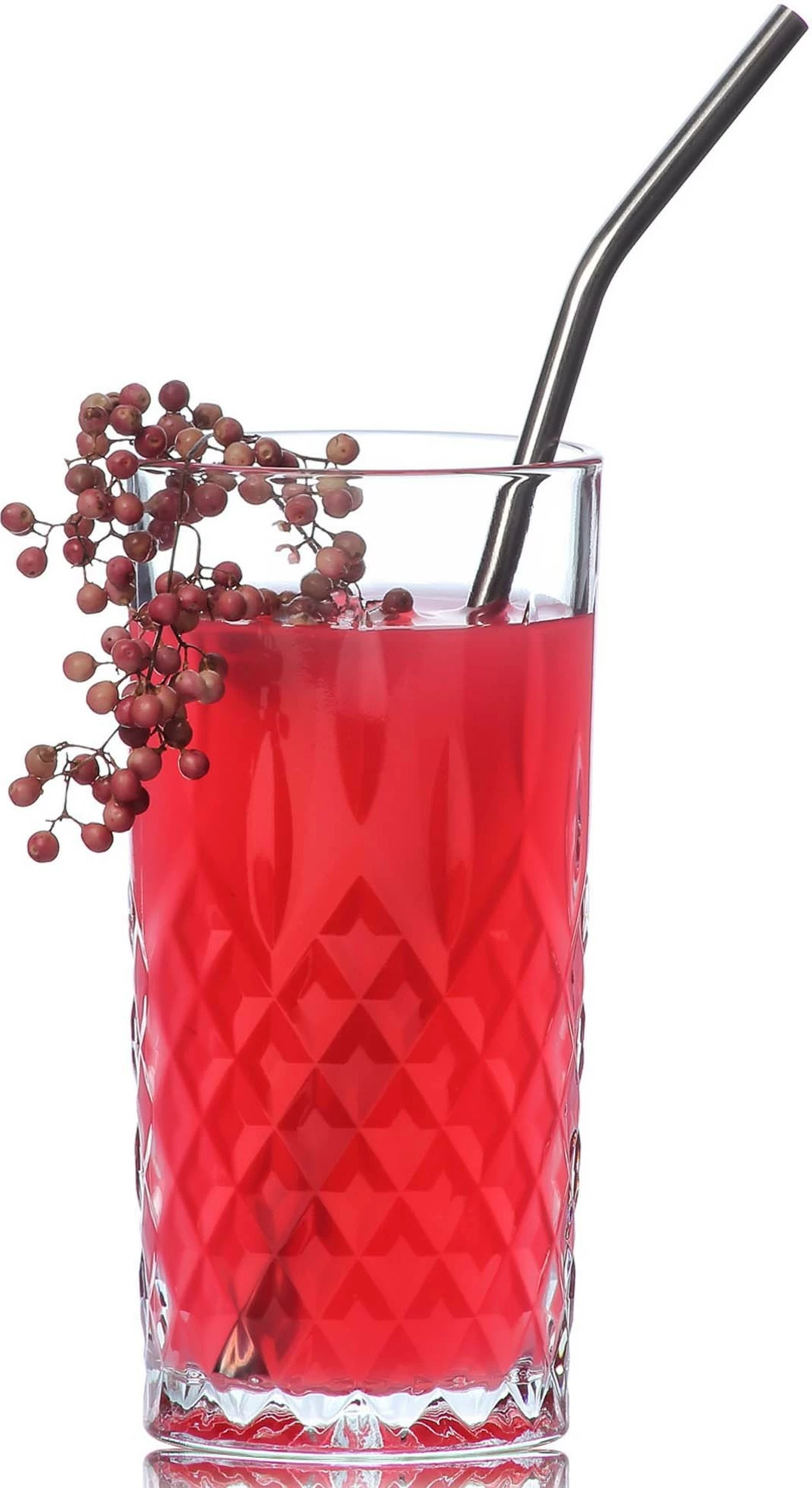Gotë long drink LAV Edinburgh 356 ml, transparente, set 12 copë