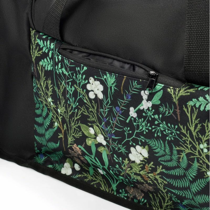 Çantë fitnesi Meteor, uniseks, e zezë dhe e gjelbër