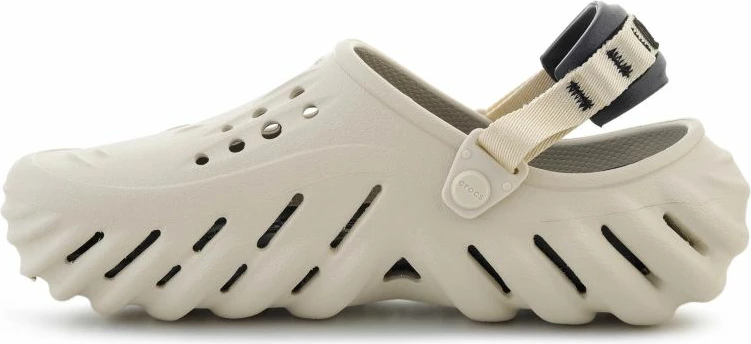Atlete Crocs Echo Clog 207937-2YJ, bone/black