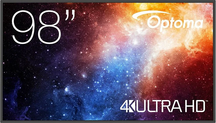 Ekran i madh Optoma N3981K, 98 inç, 4K Ultra HD, LED, Wi-Fi, i zi
