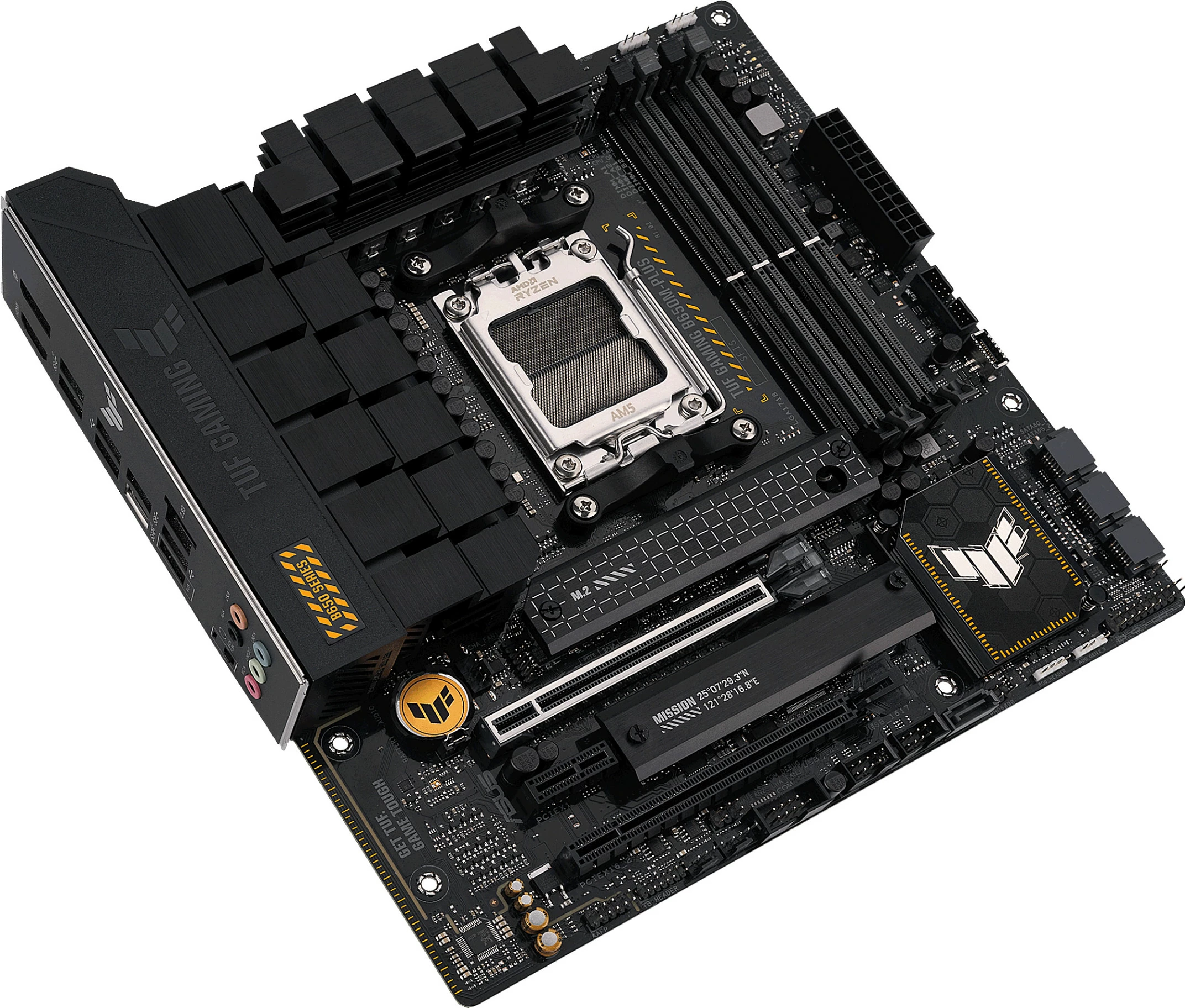 Pllakë amë ASUS TUF GAMING B650M-PLUS, AMD, Socket AM5, DDR5-SDRAM, 128 GB