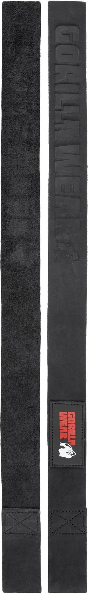 Leather Lifting Straps - Black