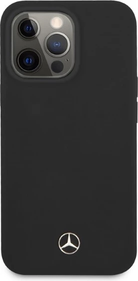 Mbështjellës Mercedes Silicone Line MagSafe për iPhone 13/13 Pro, i zi