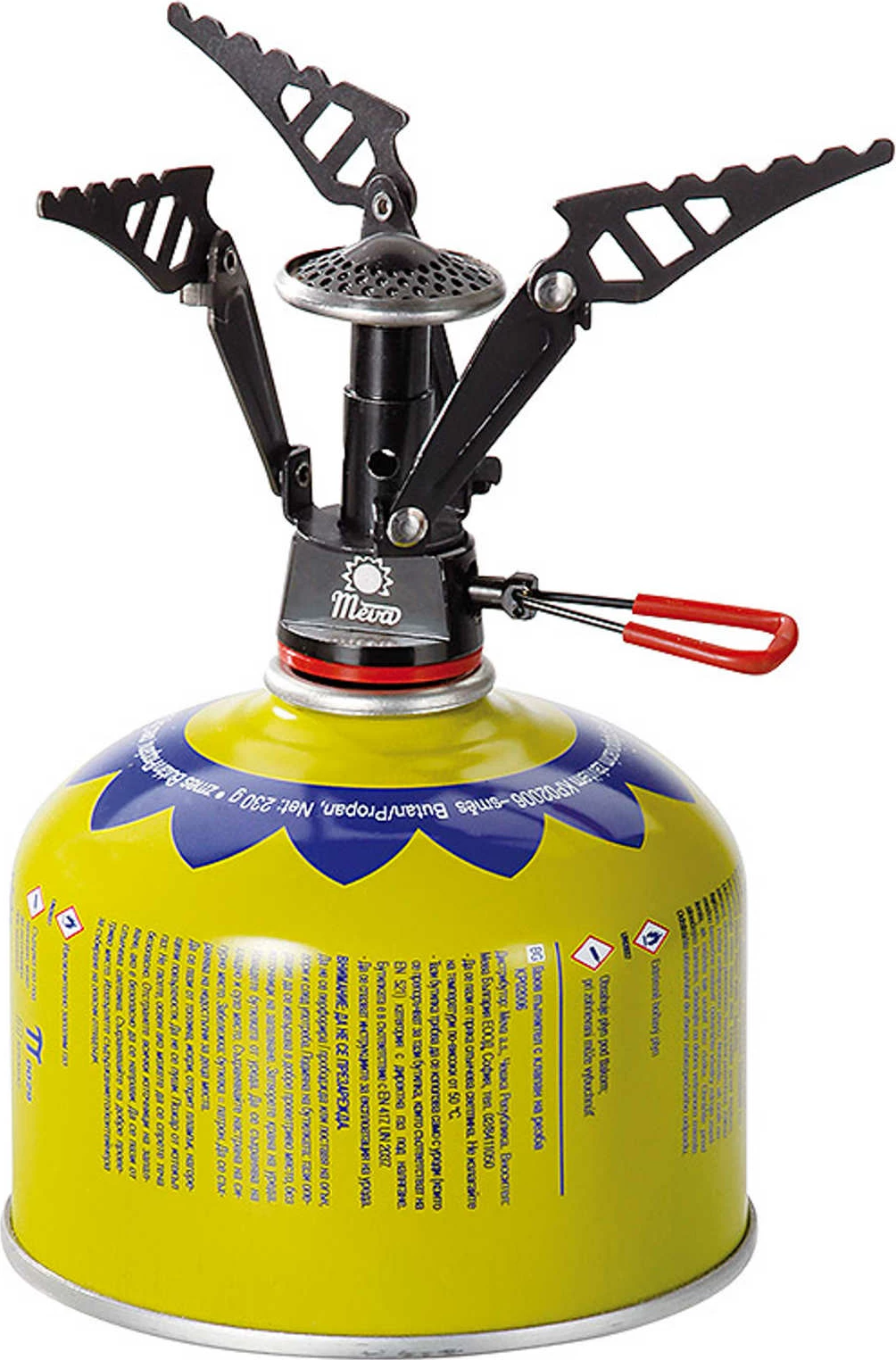 Sobë kampingu Meva SPARK KP14001, 80g, 2.6kW, Metal, E zezë