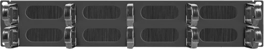 Organizues kabllosh Lanberg 19'' 2U tip B, i zi