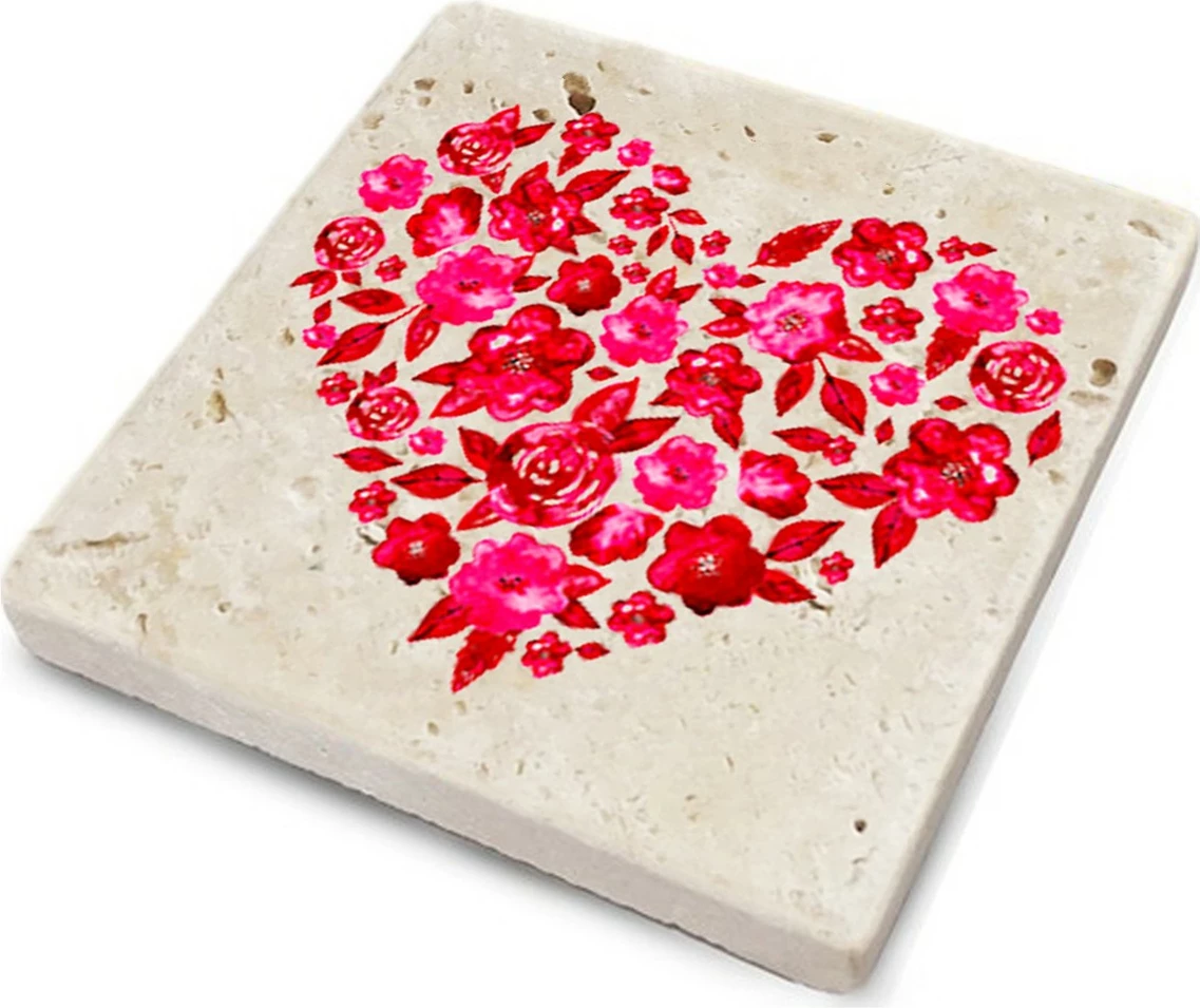 Set 4 copë nënfilxhana prej guri natyral, shumëngjyrësh, Hermia, TBA3626618872