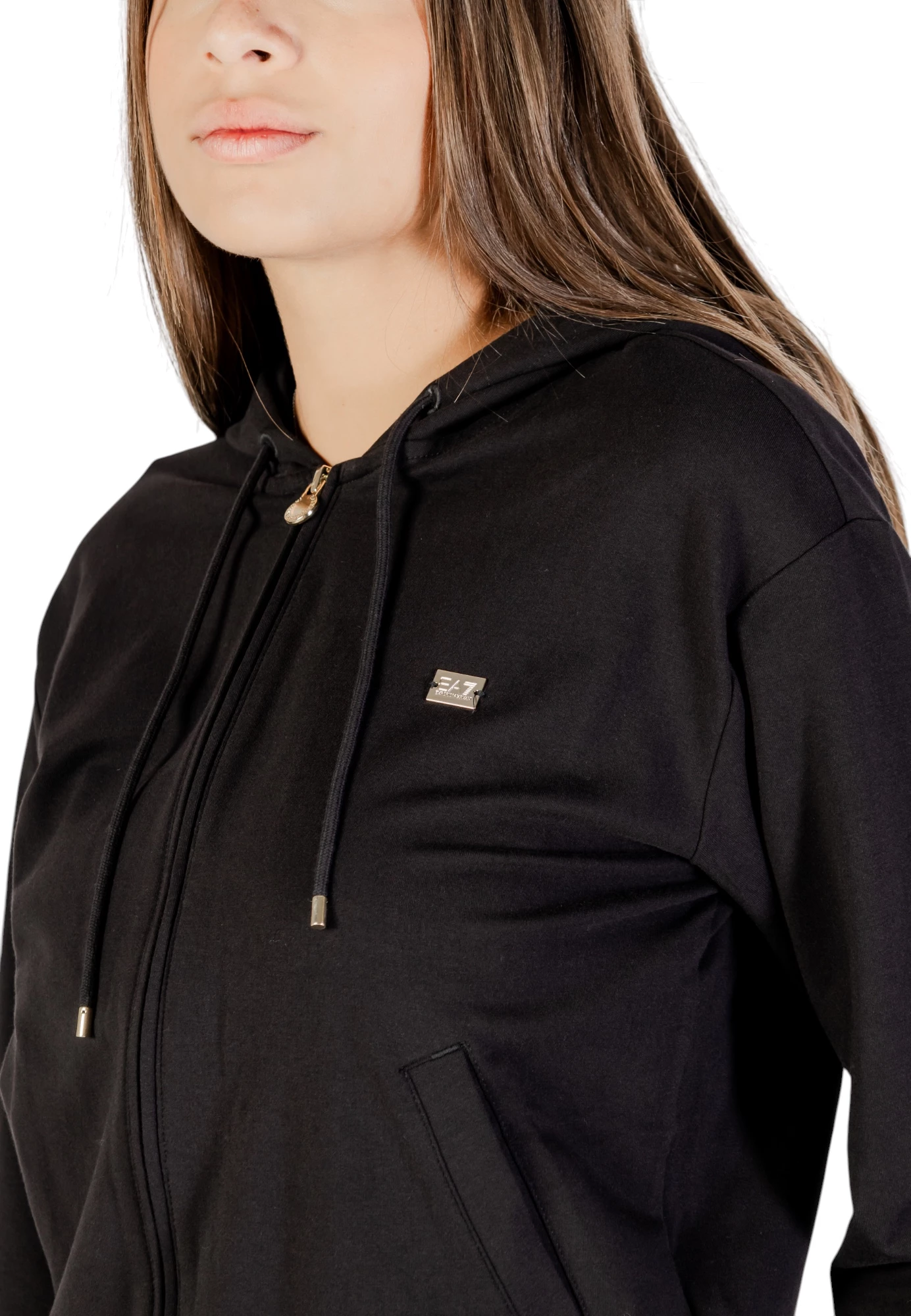 Trenerka për femra EA7 7W000464 AF13135, e zezë [Madhësia: XL]