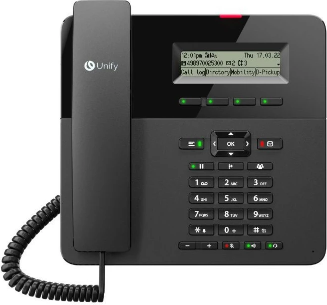 Telefon analog Unify OpenScape Desk Phone CP210, Speakerphone, i zi