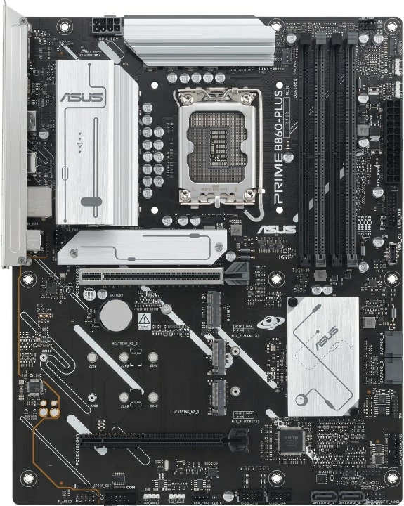Pllakë amë Asus PRIME B860-PLUS-CSM, Socket LGA1851, DDR5, PCIe 5.0, M.2, E zezë