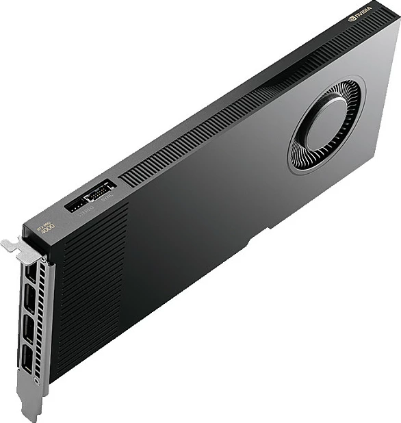 Kartelë grafike PNY Quadro RTX PRO 4000 Blackwell 24GB GDDR7 e zezë