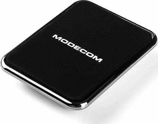 Mbajtës magnetik për celular Modecom UT-MC-SHCM-01 me karikim induktiv, për grilë ventilimi, universal, argjend