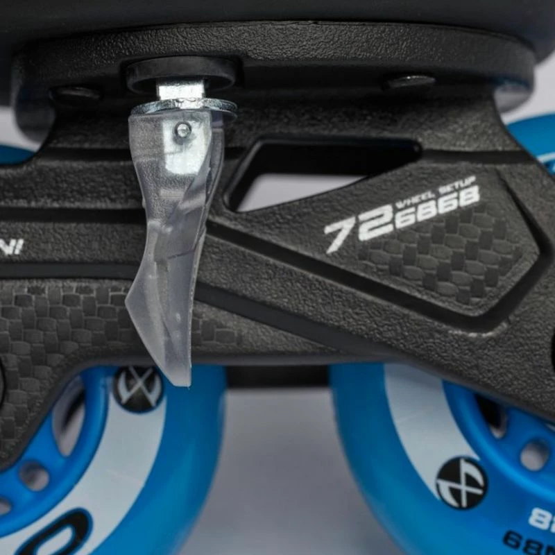 Rollera të rregullueshme për fëmijë Bauer, të zeza