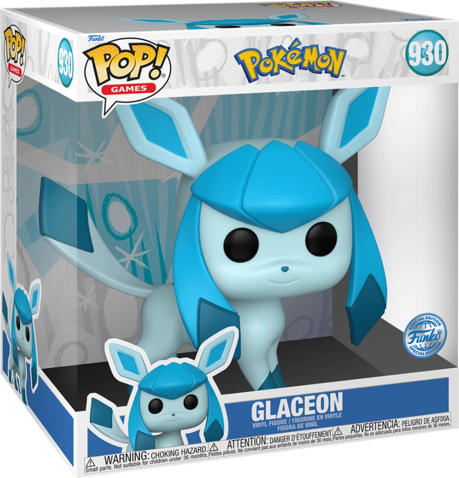 Figurinë Funko Pop! Jumbo Pokémon #930 Glaceon