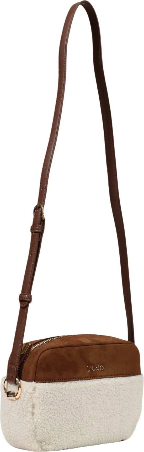 Çantë crossbody për femra Liu Jo M Camera Case AF6211 E1163, krem