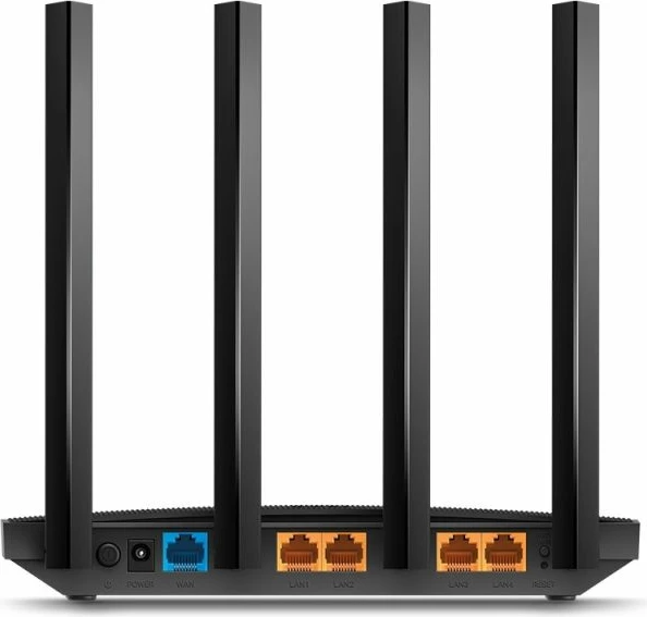 Router Wi‑Fi TP-Link Archer C6, i bardhë