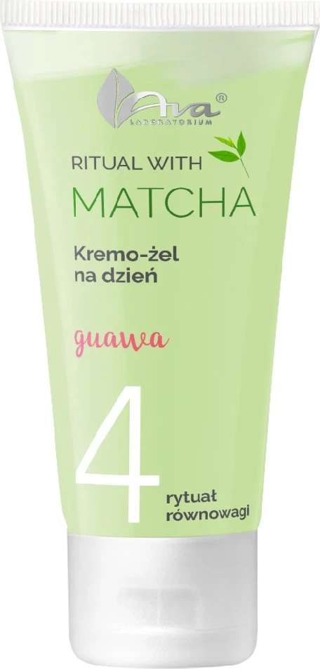 Krem-xhel për fytyrë për femra Ava Laboratorium Ritual with Matcha, 50ml