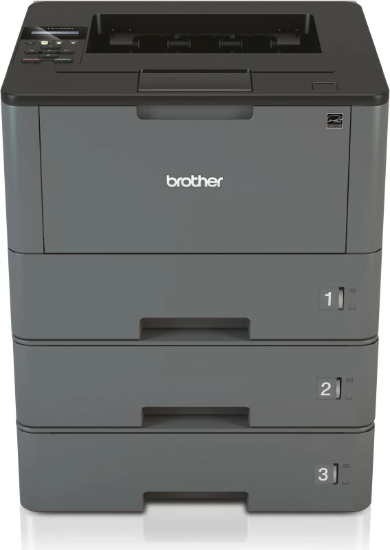 Printer lazer Brother HL-L5100DNTT, 3 kaseta, LAN, duplex, A4, gri