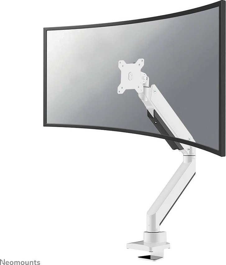 Krah monitori për tavolinë Neomounts NM-D775WHITEPLUS, Clamp/Grommet, 18 kg, 10"-49", 100 x 100 mm, Bardhë