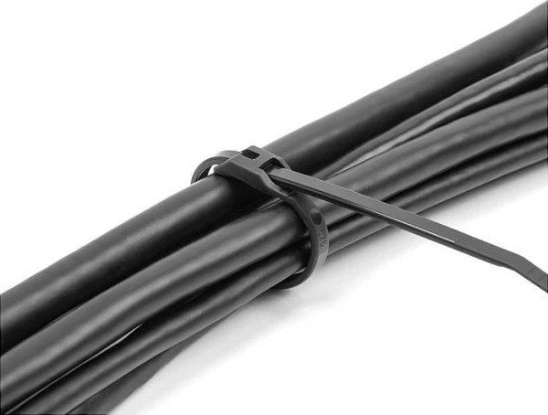 Lidhëse kabllosh DeLOCK 110 mm x 2.5 mm, 100 copë, të zhbllokueshme, të zeza