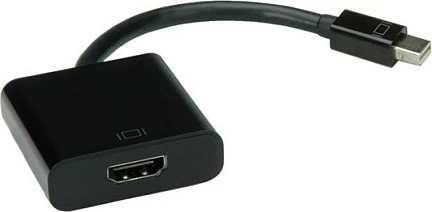 Adapter Mini DisplayPort në HDMI VALUE, v1.2, i zi