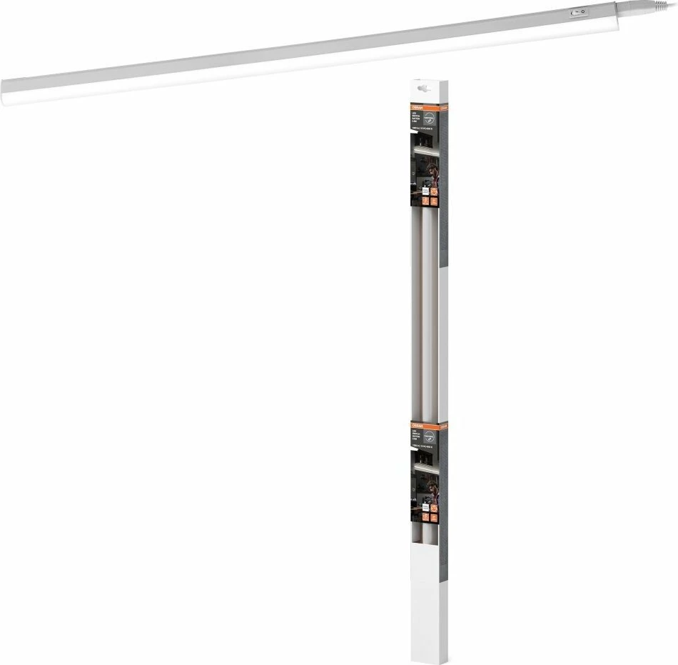 Ndriçues LED batten Osram SWITCH BATTEN 10W 4000K 1300lm me switch 90 cm, i bardhë