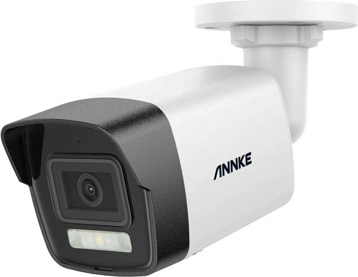 Set kamerash sigurie ANNKE N48PAW+I91DD*4+2T, 4 kamera me recorder, e bardhë