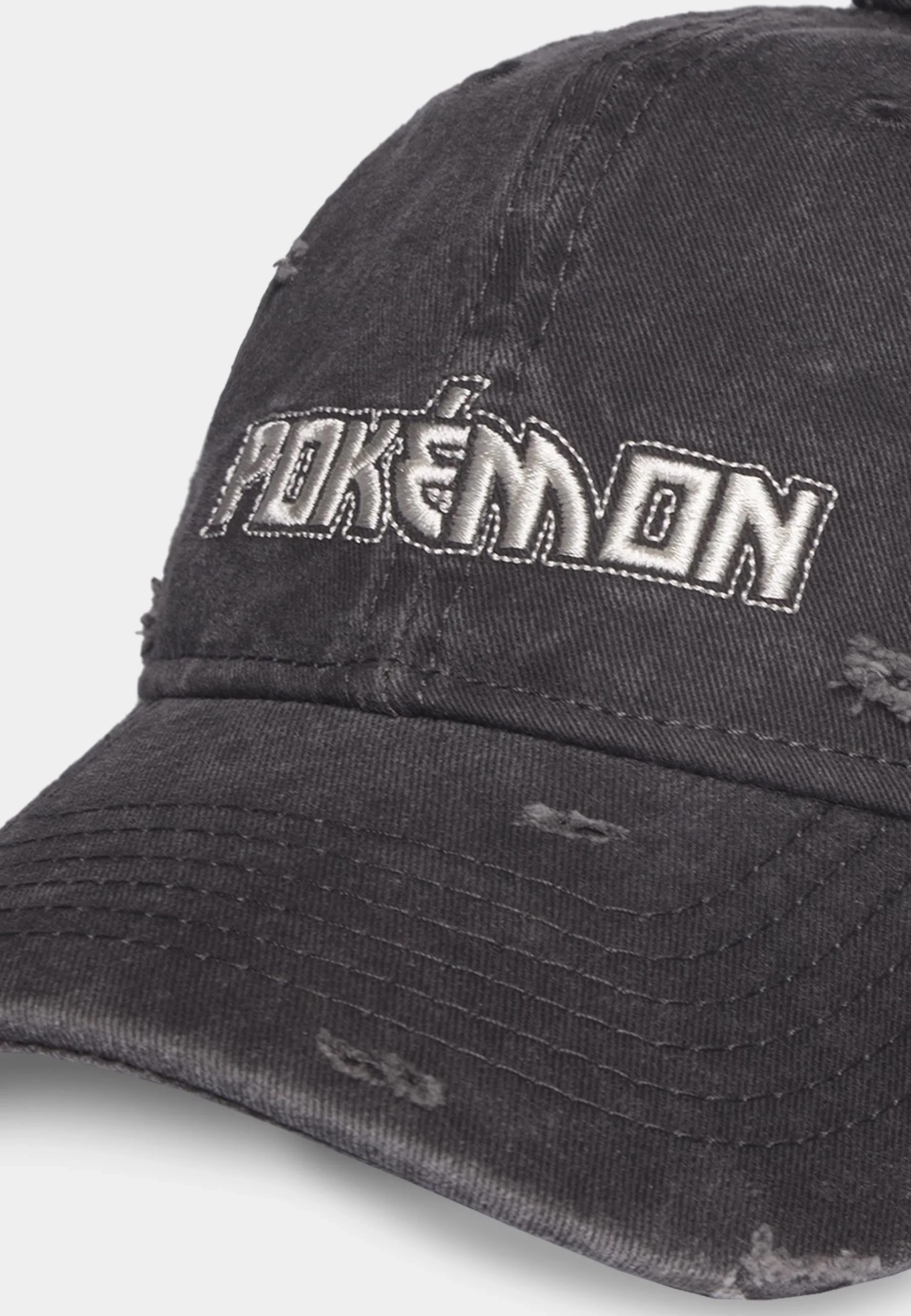 Kapele Difuzed Pokemon Distressed, e rregullueshme, gri