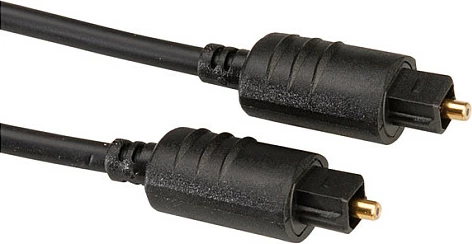 Kabllo fiber optike ROLINE TOSLINK, 2 m, e zezë