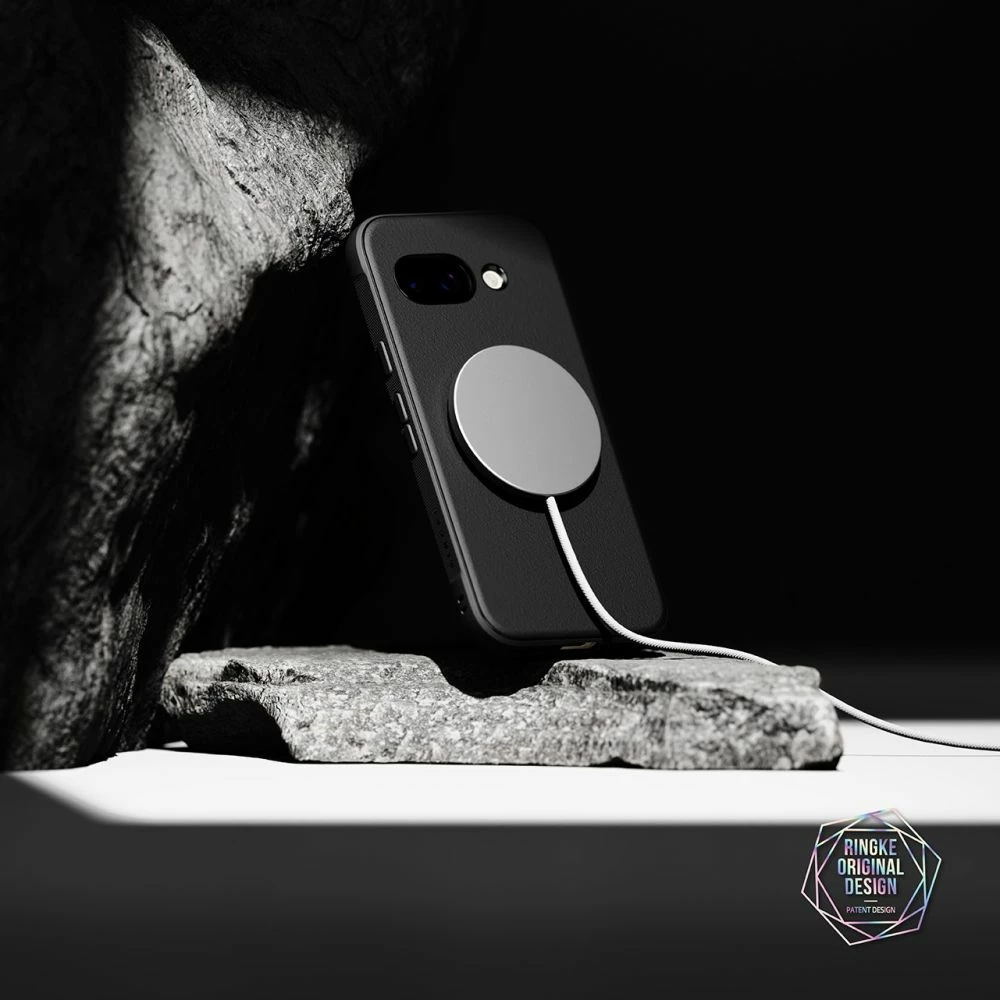 Mbështjellës Ringke Onyx Magnetic MagSafe për Google Pixel 9A, i zi