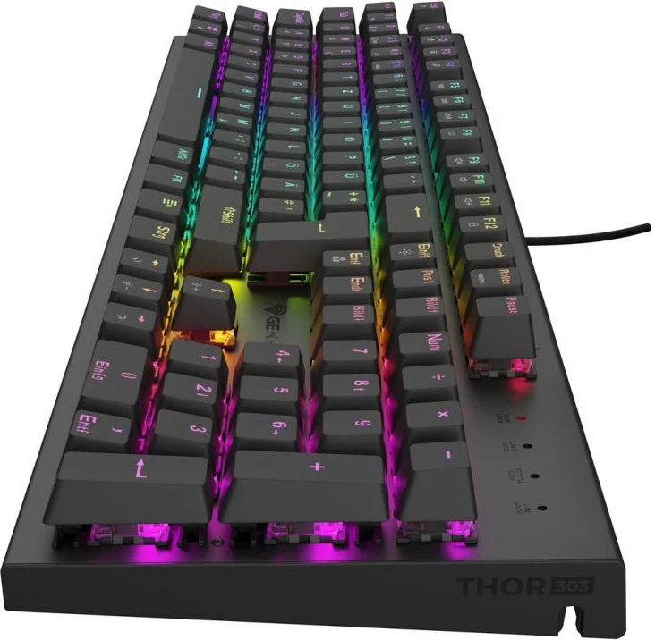 Tastierë mekanike gaming Genesis Thor 303, e zezë