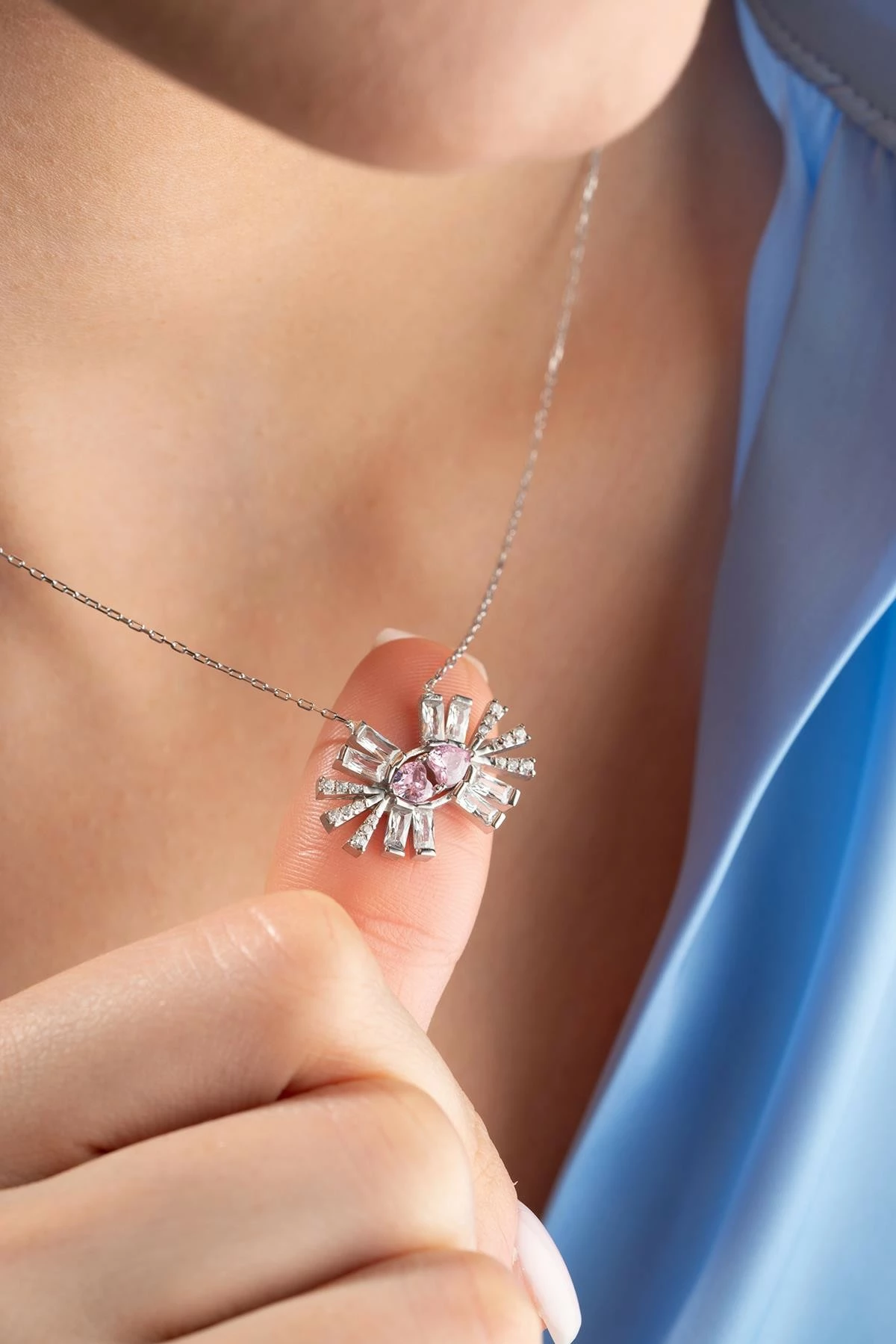 Varëse argjendi, ngjyrë silver dhe lejla, Jumeon, NRZ999519