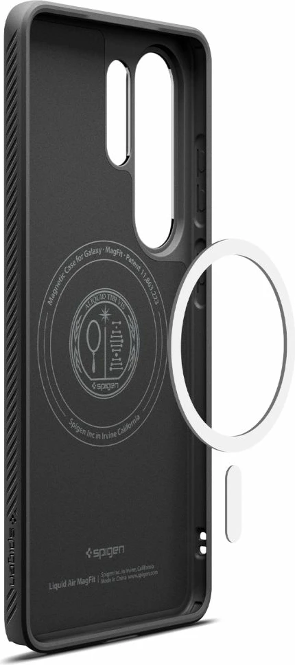 Mbështjellës Spigen Liquid Air Mag MagSafe për Samsung Galaxy S26 Ultra, TPU i hollë, i zi, 1 copë