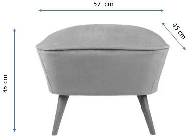 Puf Mustard Atelier del Sofa, Lake View